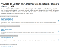 Tablet Screenshot of gestiondelconocimientoffyluanl.blogspot.com