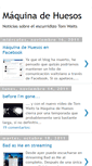 Mobile Screenshot of maquinadehuesos.blogspot.com