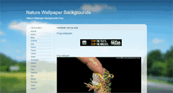 Desktop Screenshot of naturewallpaperbackgrounds.blogspot.com