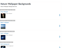 Tablet Screenshot of naturewallpaperbackgrounds.blogspot.com