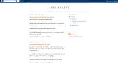 Desktop Screenshot of hireasaint.blogspot.com