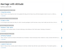 Tablet Screenshot of marriagewithaltitude.blogspot.com