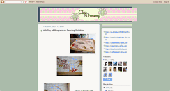 Desktop Screenshot of claydreams01.blogspot.com