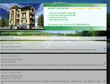 Tablet Screenshot of nhadatnamsaigon.blogspot.com