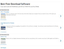 Tablet Screenshot of best-free-download-software.blogspot.com