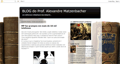 Desktop Screenshot of profmatzenbacher.blogspot.com