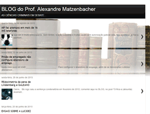 Tablet Screenshot of profmatzenbacher.blogspot.com
