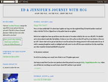 Tablet Screenshot of acouplesjourneywithhcg.blogspot.com