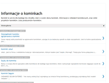 Tablet Screenshot of kominki24.blogspot.com