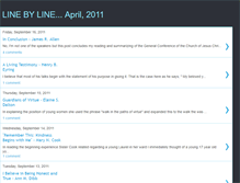 Tablet Screenshot of linebyline-4-2011.blogspot.com