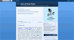 Desktop Screenshot of cielodelnorte.blogspot.com