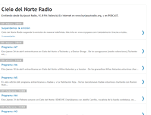 Tablet Screenshot of cielodelnorte.blogspot.com