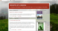 Desktop Screenshot of beastsoflondon.blogspot.com