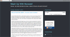 Desktop Screenshot of muneebiqbal.blogspot.com