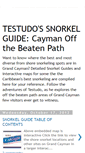Mobile Screenshot of caymansnorkelblog.blogspot.com