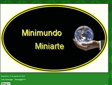 Tablet Screenshot of minimundominiarte-minimundominiarte.blogspot.com