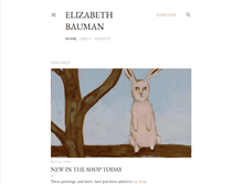 Tablet Screenshot of elizabethbaumanart.blogspot.com