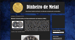 Desktop Screenshot of dinheirodemetal.blogspot.com