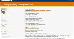 Desktop Screenshot of milliyetblog-picen35.blogspot.com