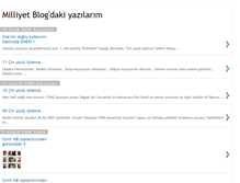 Tablet Screenshot of milliyetblog-picen35.blogspot.com