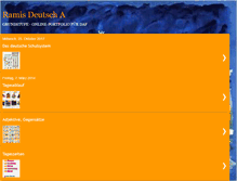 Tablet Screenshot of deutsch-a1.blogspot.com