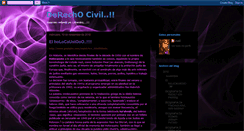 Desktop Screenshot of juzzderechocivil.blogspot.com