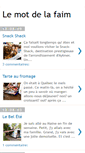 Mobile Screenshot of motdelafaim.blogspot.com