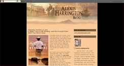 Desktop Screenshot of alexisharrington.blogspot.com