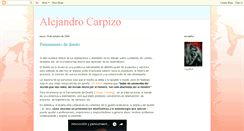 Desktop Screenshot of alejandrocarpizo.blogspot.com