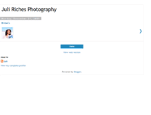 Tablet Screenshot of julirichesphotography.blogspot.com