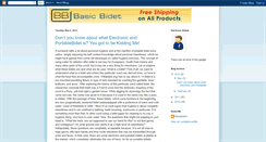 Desktop Screenshot of basicbidet.blogspot.com