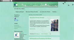 Desktop Screenshot of ecoescuelachile.blogspot.com