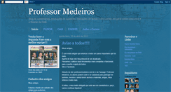 Desktop Screenshot of profmedeirosconcursos.blogspot.com