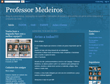 Tablet Screenshot of profmedeirosconcursos.blogspot.com