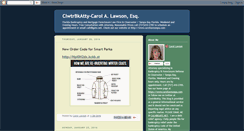 Desktop Screenshot of carollawsonpa.blogspot.com