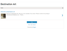 Tablet Screenshot of destinationartmn.blogspot.com