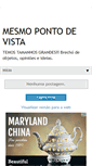 Mobile Screenshot of mesmopontodevista.blogspot.com
