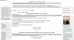 Desktop Screenshot of businessworks.blogspot.com