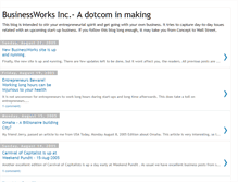 Tablet Screenshot of businessworks.blogspot.com