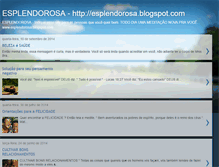 Tablet Screenshot of esplendorosa.blogspot.com