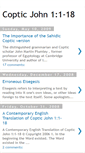 Mobile Screenshot of copticjohn.blogspot.com