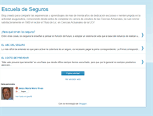 Tablet Screenshot of escueladeseguros.blogspot.com