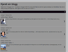 Tablet Screenshot of kjersti-kjerstisin.blogspot.com