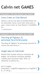 Mobile Screenshot of calvinnetgames.blogspot.com
