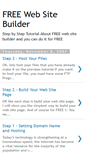 Mobile Screenshot of free-websitebuilder.blogspot.com