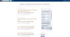 Desktop Screenshot of max-freedownloadmusicvideos.blogspot.com