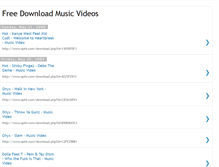 Tablet Screenshot of max-freedownloadmusicvideos.blogspot.com