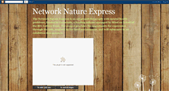 Desktop Screenshot of networknatureexpress.blogspot.com