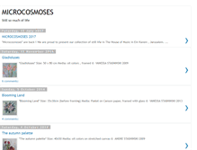Tablet Screenshot of microcosmoses.blogspot.com