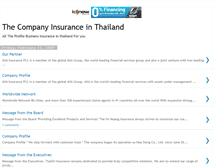 Tablet Screenshot of insurancethailand.blogspot.com